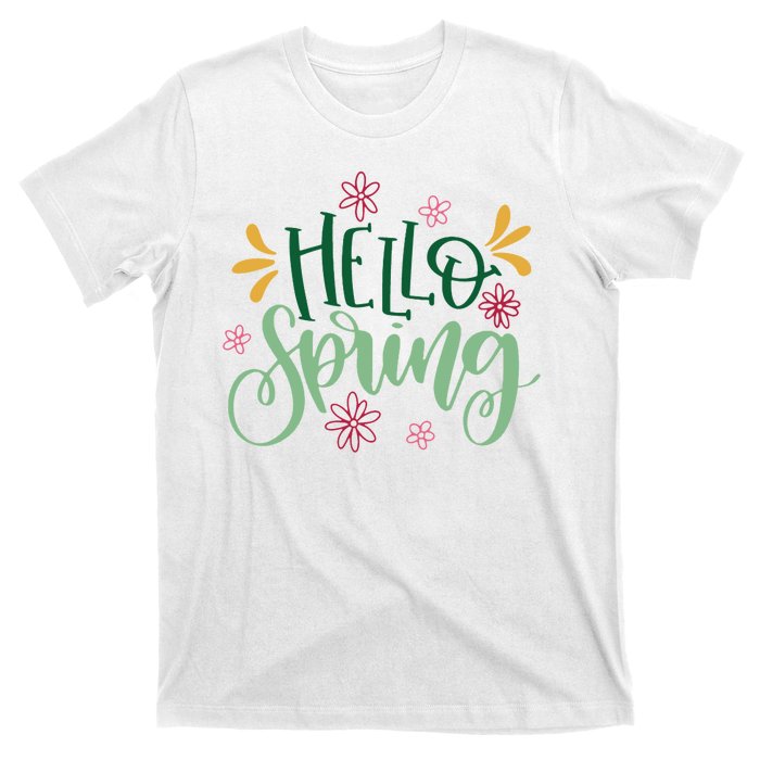 Hello Spring Flowers T-Shirt