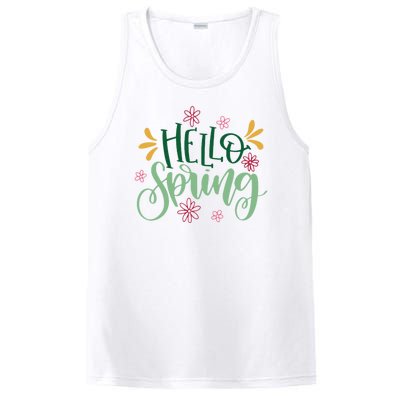 Hello Spring Flowers PosiCharge Competitor Tank