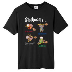 Harry Slothwarts Funny Birthday Gift Sloth Tall Fusion ChromaSoft Performance T-Shirt