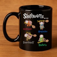 Harry Slothwarts Funny Birthday Gift Sloth 11oz C Handle Ceramic Mug