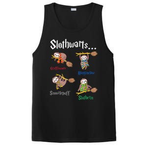 Harry Slothwarts Funny Birthday Gift Sloth PosiCharge Competitor Tank