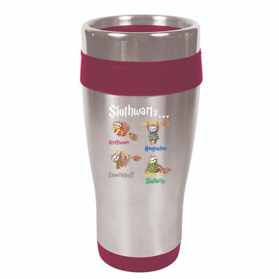 Harry Slothwarts Funny Birthday Gift Sloth 16oz Travel Tumbler