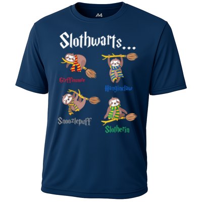 Harry Slothwarts Funny Birthday Gift Sloth Performance Shirt