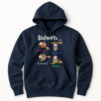 Harry Slothwarts Funny Birthday Gift Sloth Hoodie
