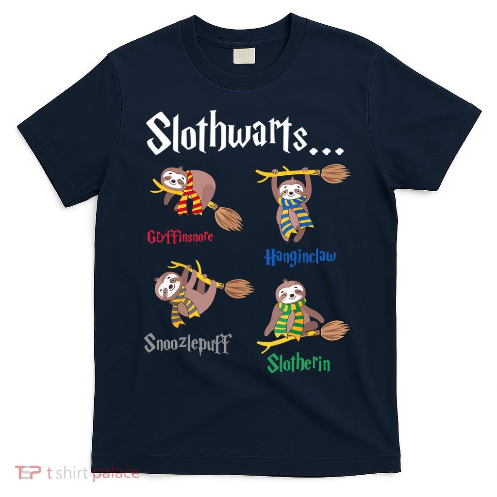 Harry Slothwarts Funny Birthday Gift Sloth T-Shirt