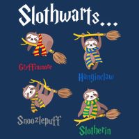 Harry Slothwarts Funny Birthday Gift Sloth Sustainable Bucket Hat