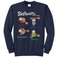 Harry Slothwarts Funny Birthday Gift Sloth Tall Sweatshirt