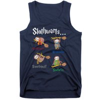 Harry Slothwarts Funny Birthday Gift Sloth Tank Top