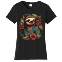 Happy-go-Lucky Sloth funny animal lover Women's T-Shirt