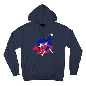 Haiti Soccer Fans Jersey Pride Proud Haitian Football Lovers Hoodie