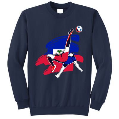 Haiti Soccer Fans Jersey Pride Proud Haitian Football Lovers Sweatshirt