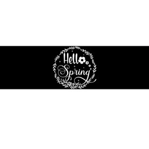 Hello Spring Flowers Sunshine Easter Bumper Sticker