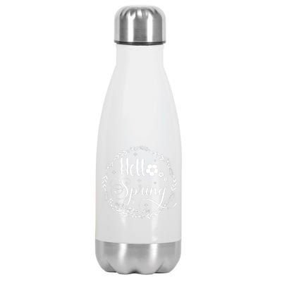 Hello Spring Flowers Sunshine Easter Stainless Steel Insulated Water Bottle