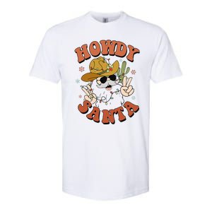 Howdy Santa Funny Cowboy Christmas Xmas Softstyle CVC T-Shirt