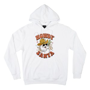 Howdy Santa Funny Cowboy Christmas Xmas Hoodie