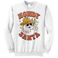 Howdy Santa Funny Cowboy Christmas Xmas Sweatshirt