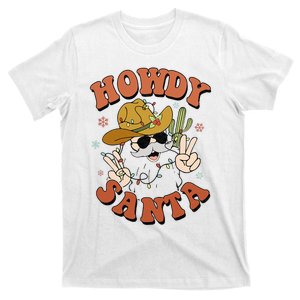 Howdy Santa Funny Cowboy Christmas Xmas T-Shirt