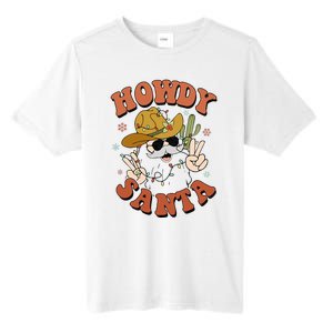 Howdy Santa Funny Cowboy Christmas Xmas Tall Fusion ChromaSoft Performance T-Shirt