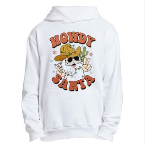 Howdy Santa Funny Cowboy Christmas Xmas Urban Pullover Hoodie