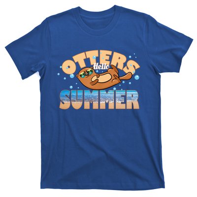 Hello Summer Funny Sea Otter Lover Gift T-Shirt