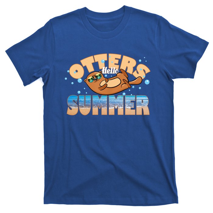 Hello Summer Funny Sea Otter Lover Gift T-Shirt