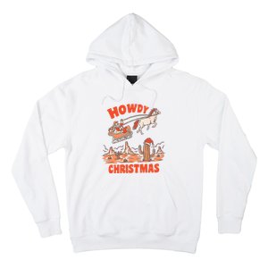 Howdy Santa Funny Christmas Xmas Western Cowboy Hoodie