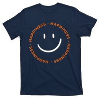 Happiness Smiley Face Be Happy Inspirational T-Shirt