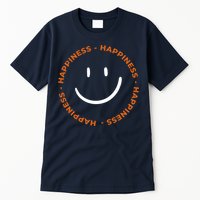 Happiness Smiley Face Be Happy Inspirational Tall T-Shirt