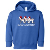 Hu Santapede Funny Santa Claus Christmas Holiday Humor Cool Gift Toddler Hoodie