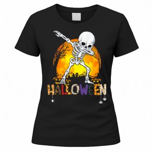 Halloween Shirts For Dabbing Skeleton Costume Women's T-Shirt