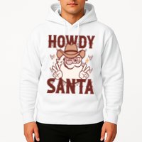 Howdy Santa Funny Christmas Holiday Hoodie