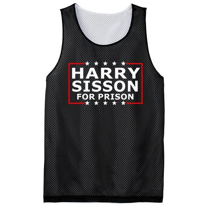 Harry Sisson For Prison Mesh Reversible Basketball Jersey Tank