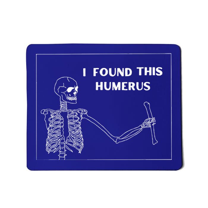 Humerus Skeleton - Funny Halloween Unisex Mousepad