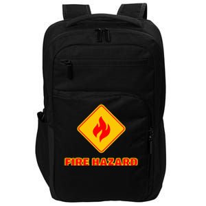 Hot Sexy Fireman Firefighter Pyro Fireworks Technician Impact Tech Backpack