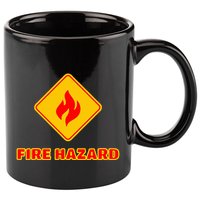 Hot Sexy Fireman Firefighter Pyro Fireworks Technician 11oz C Handle Ceramic Mug