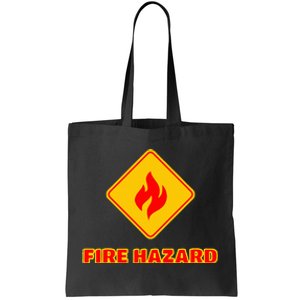 Hot Sexy Fireman Firefighter Pyro Fireworks Technician Tote Bag