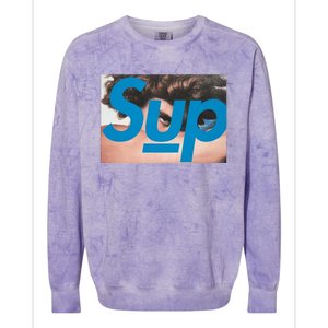 Hyunjinie320 Sup Fallen Angel Colorblast Crewneck Sweatshirt