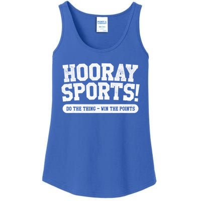 Hooray Sports! Funny Sports Great Gift Ladies Essential Tank