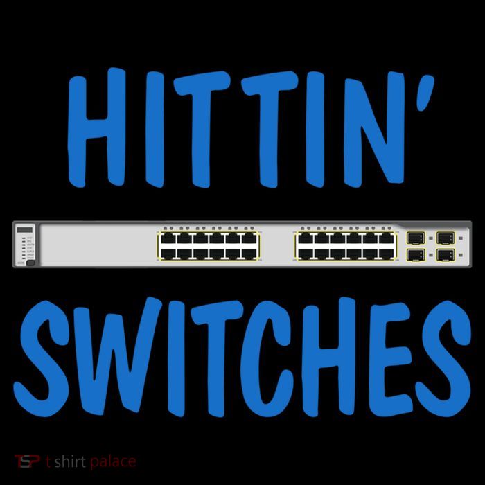 Hitting Switches Funny Network Systems Engineer Gift 7-Panel Snapback Hat