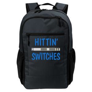 Hitting Switches Funny Network Systems Engineer Gift Daily Commute Backpack