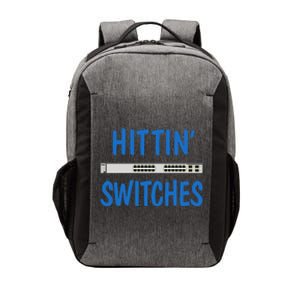 Hitting Switches Funny Network Systems Engineer Gift Vector Backpack