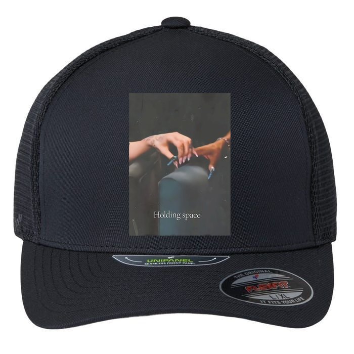 Holding Space For The Lyrics Of Defying Flexfit Unipanel Trucker Cap