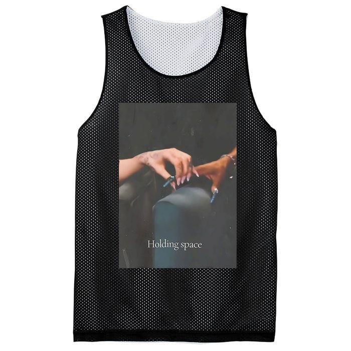 Holding Space For The Lyrics Of Defying Mesh Reversible Basketball Jersey Tank