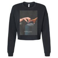 Holding Space For The Lyrics Of Defying Cropped Pullover Crew
