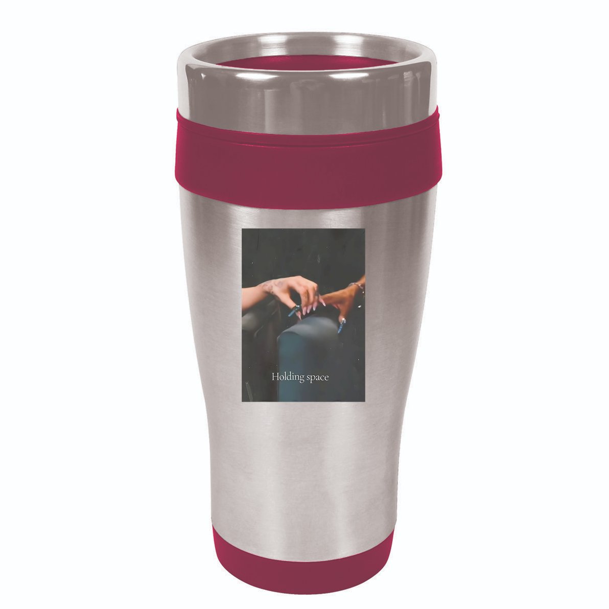 Holding Space For The Lyrics Of Defying 16oz Travel Tumbler