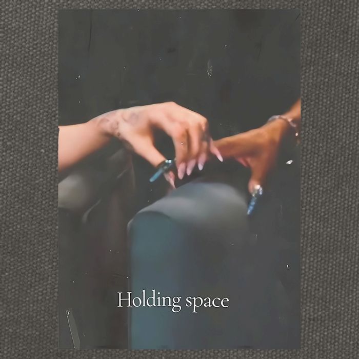 Holding Space For The Lyrics Of Defying Cotton Canvas Backpack