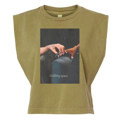 Holding Space For The Lyrics Of Defying Garment-Dyed Women's Muscle Tee