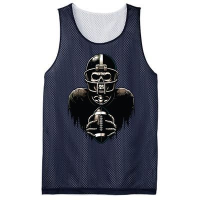 Halloween Skeleton Football Player Spooky Sports Graphic Mesh Reversible Basketball Jersey Tank