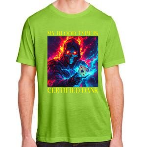 Hard Skeleton Funny Oddly Specific Dank Meme Adult ChromaSoft Performance T-Shirt