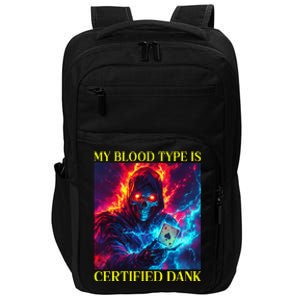 Hard Skeleton Funny Oddly Specific Dank Meme Impact Tech Backpack